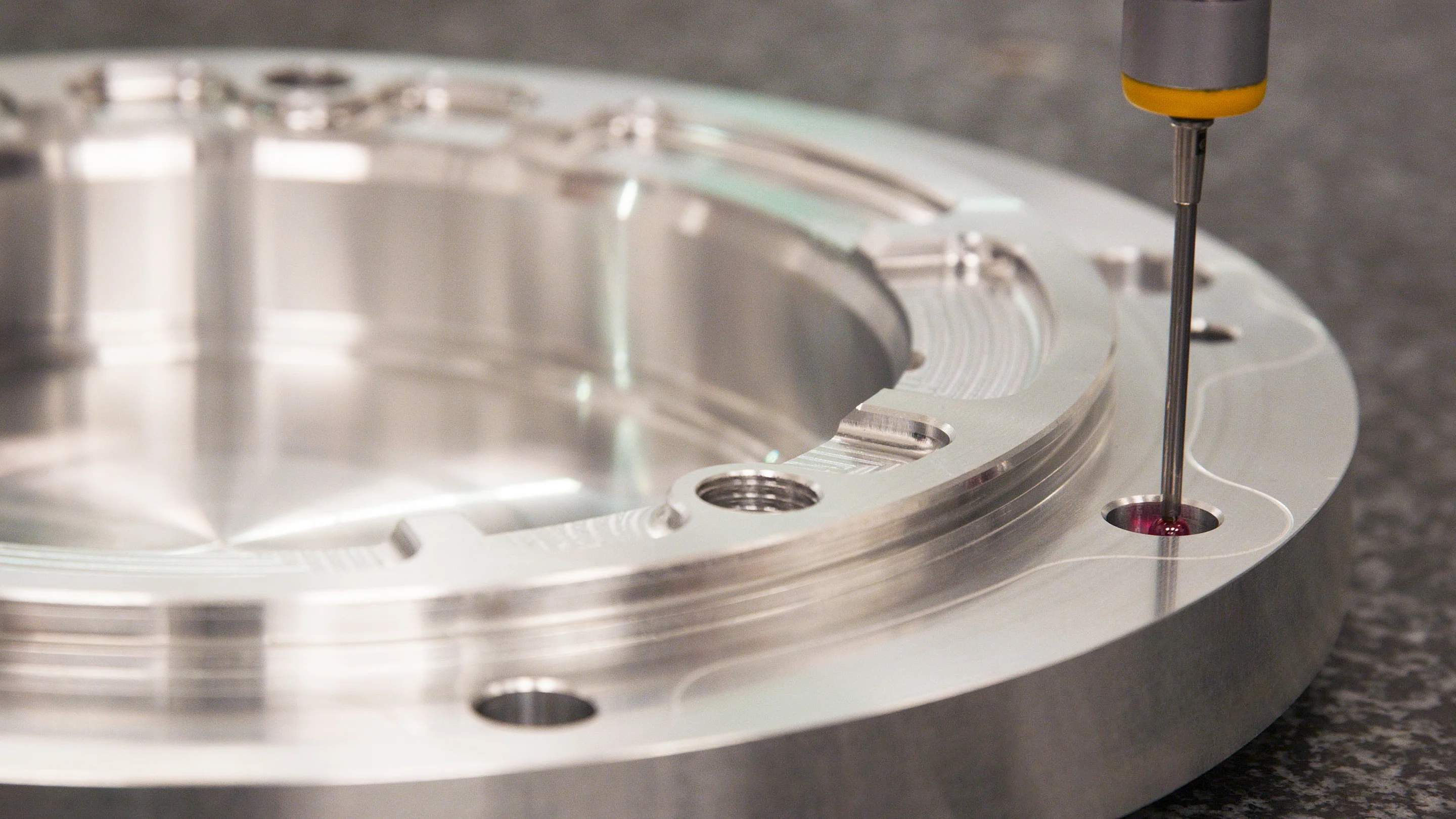 In-process quality inspection at Rohit Industries